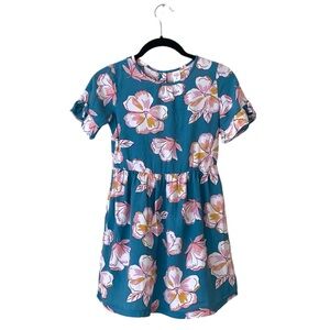 Girls Floral Print Dress